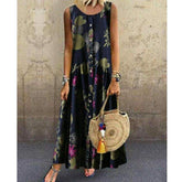 New WomenBoho Sleeveless Summer Dress